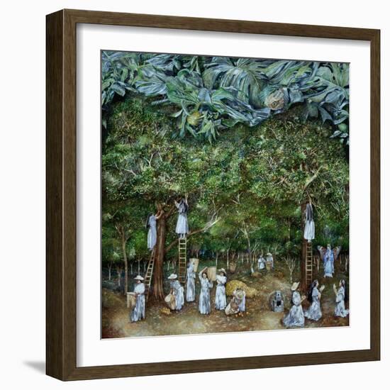 Miraculous Vision of the Virgin in the Orange Orchard, 1996-James Reeve-Framed Giclee Print