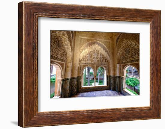 Mirador De Daraxa O Lindaraja, Palacio De Los Leones, the Alhambra, Granada, Andalucia, Spain-Carlo Morucchio-Framed Photographic Print