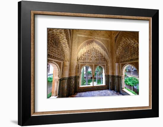 Mirador De Daraxa O Lindaraja, Palacio De Los Leones, the Alhambra, Granada, Andalucia, Spain-Carlo Morucchio-Framed Photographic Print