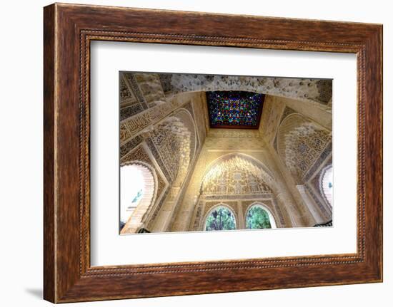 Mirador De Daraxa O Lindaraja, Palacio De Los Leones, the Alhambra, Granada, Andalucia, Spain-Carlo Morucchio-Framed Photographic Print