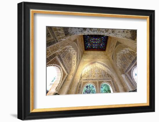 Mirador De Daraxa O Lindaraja, Palacio De Los Leones, the Alhambra, Granada, Andalucia, Spain-Carlo Morucchio-Framed Photographic Print