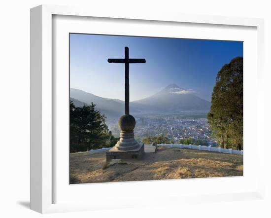 Mirador De La Cruz, Antigua, Guatemala, Central America-Ben Pipe-Framed Photographic Print