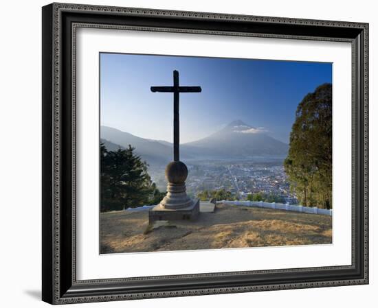 Mirador De La Cruz, Antigua, Guatemala, Central America-Ben Pipe-Framed Photographic Print