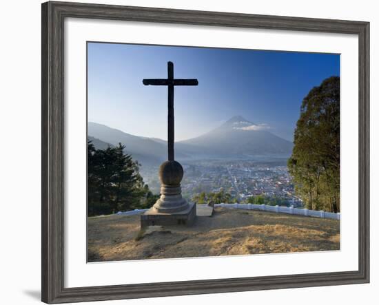 Mirador De La Cruz, Antigua, Guatemala, Central America-Ben Pipe-Framed Photographic Print