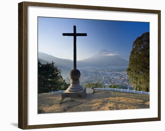 Mirador De La Cruz, Antigua, Guatemala, Central America-Ben Pipe-Framed Photographic Print