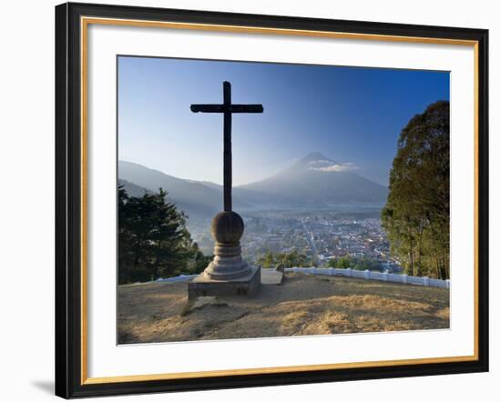 Mirador De La Cruz, Antigua, Guatemala, Central America-Ben Pipe-Framed Photographic Print