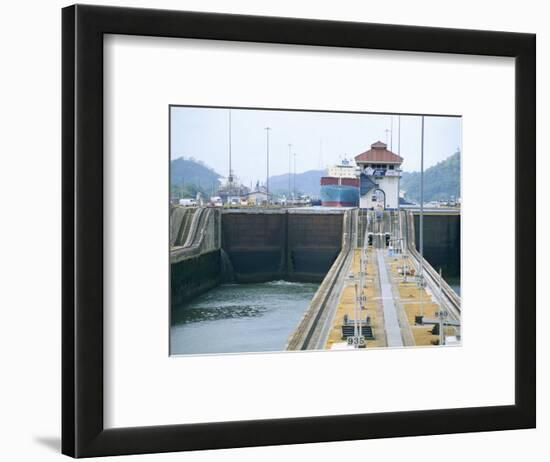 Miraflores Locks, Panama Canal, Panama, Central America-Sergio Pitamitz-Framed Photographic Print