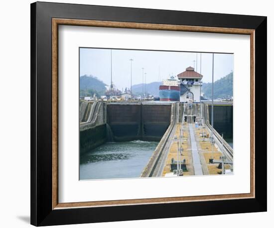 Miraflores Locks, Panama Canal, Panama, Central America-Sergio Pitamitz-Framed Photographic Print