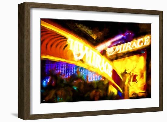 Mirage - In the Style of Oil Painting-Philippe Hugonnard-Framed Giclee Print