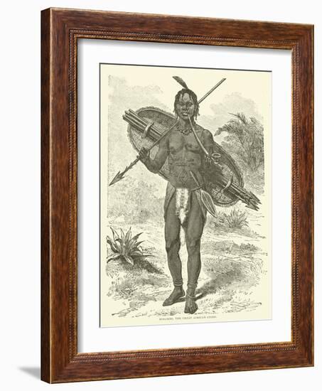 Mirambo, the Great African Chief-null-Framed Giclee Print