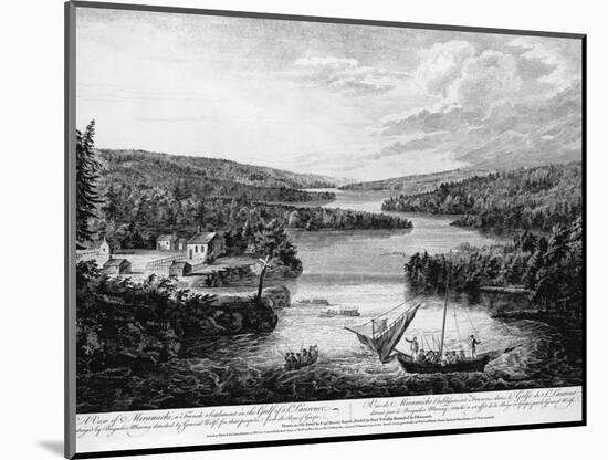 Miramichi Settlement on the Gulf of Saint Lawrence-Paul Sanby-Mounted Photographic Print