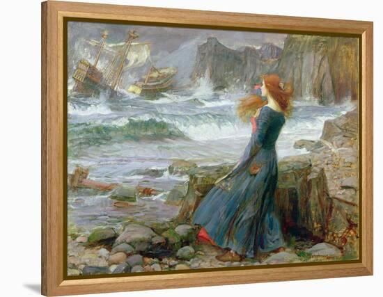 Miranda, 1916-John William Waterhouse-Framed Premier Image Canvas