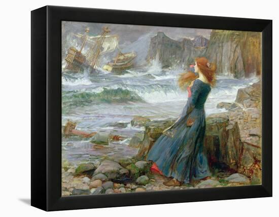 Miranda, 1916-John William Waterhouse-Framed Premier Image Canvas