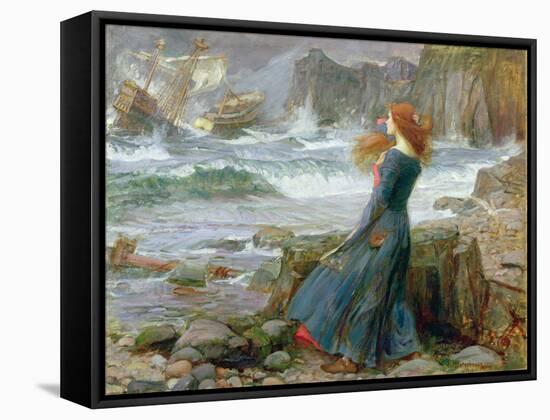 Miranda, 1916-John William Waterhouse-Framed Premier Image Canvas