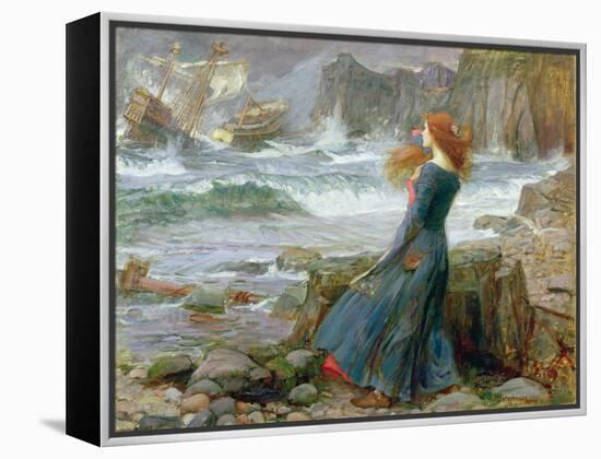 Miranda, 1916-John William Waterhouse-Framed Premier Image Canvas