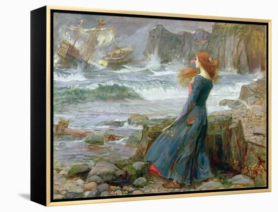 Miranda, 1916-John William Waterhouse-Framed Premier Image Canvas