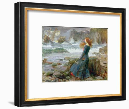 Miranda, 1916-John William Waterhouse-Framed Premium Giclee Print