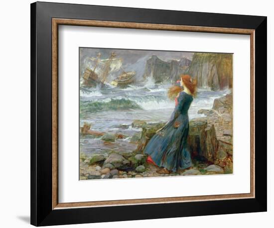 Miranda, 1916-John William Waterhouse-Framed Premium Giclee Print