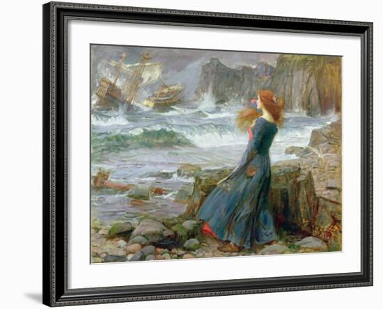 Miranda, 1916-John William Waterhouse-Framed Giclee Print