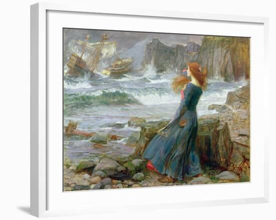 Miranda, 1916-John William Waterhouse-Framed Giclee Print