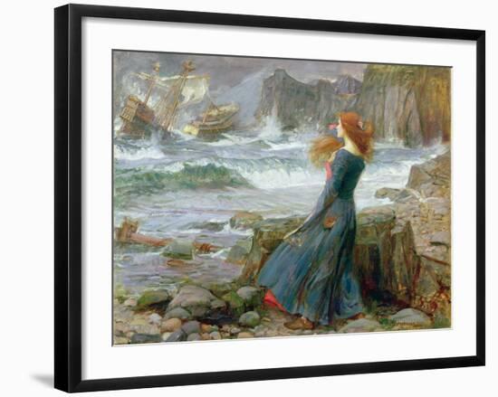 Miranda, 1916-John William Waterhouse-Framed Giclee Print