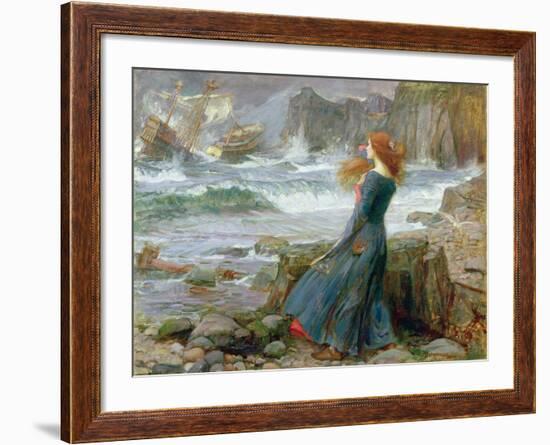 Miranda, 1916-John William Waterhouse-Framed Giclee Print