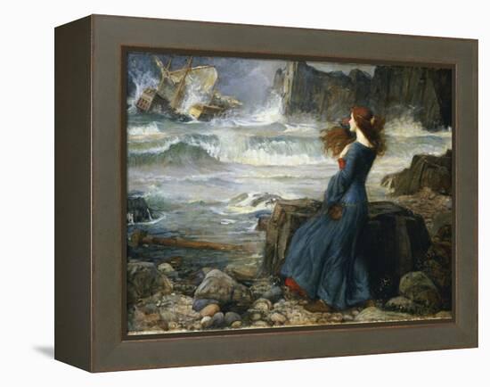 Miranda - the Tempest, 1916-John William Waterhouse-Framed Premier Image Canvas