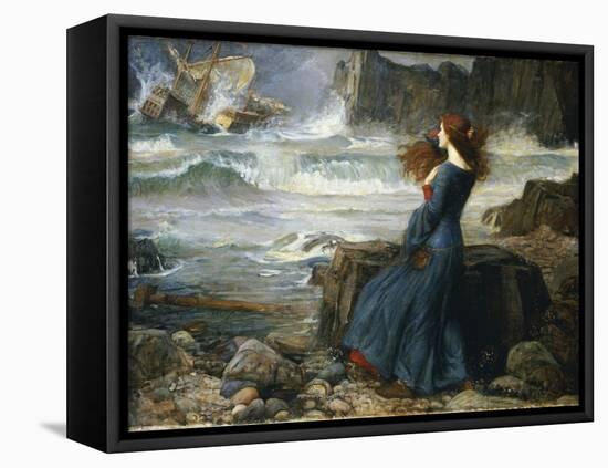 Miranda - the Tempest, 1916-John William Waterhouse-Framed Premier Image Canvas