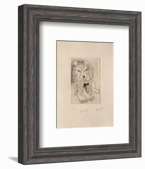 Miraut IV-Jean Messagier-Framed Limited Edition