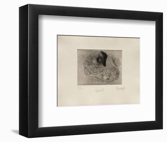 Miraut V-Jean Messagier-Framed Limited Edition