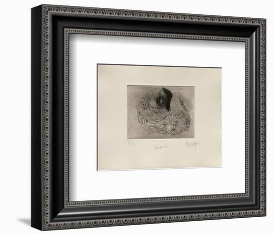 Miraut V-Jean Messagier-Framed Limited Edition