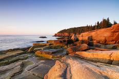 Marine Landscape in Acadia, Park Loop Road, Acadia National Park, Maine-Mircea Costina-Photographic Print