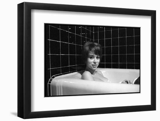 Mireille Darc in Her Bath, 1966-DR-Framed Photographic Print