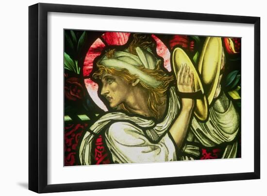 Miriam, Sister of Moses and Aaron, also Portrait of Maria Zambaco, Artist's Mistress-Edward Burne-Jones-Framed Giclee Print