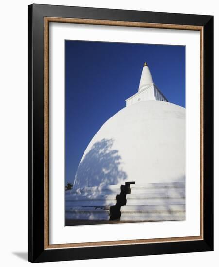 Mirisavatiya Dagoba, Anuradhapura, UNESCO World Heritage Site, North Central Province, Sri Lanka-Ian Trower-Framed Photographic Print