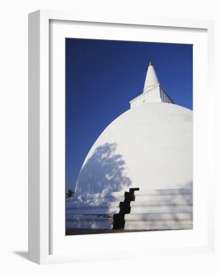 Mirisavatiya Dagoba, Anuradhapura, UNESCO World Heritage Site, North Central Province, Sri Lanka-Ian Trower-Framed Photographic Print