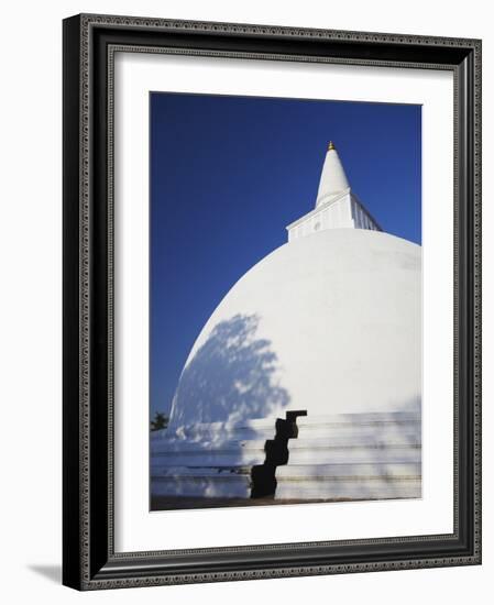 Mirisavatiya Dagoba, Anuradhapura, UNESCO World Heritage Site, North Central Province, Sri Lanka-Ian Trower-Framed Photographic Print