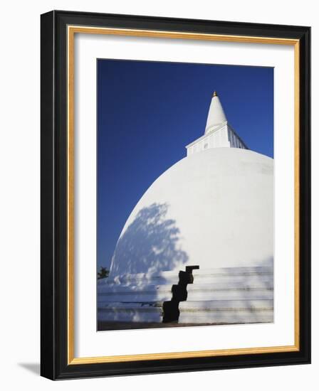 Mirisavatiya Dagoba, Anuradhapura, UNESCO World Heritage Site, North Central Province, Sri Lanka-Ian Trower-Framed Photographic Print