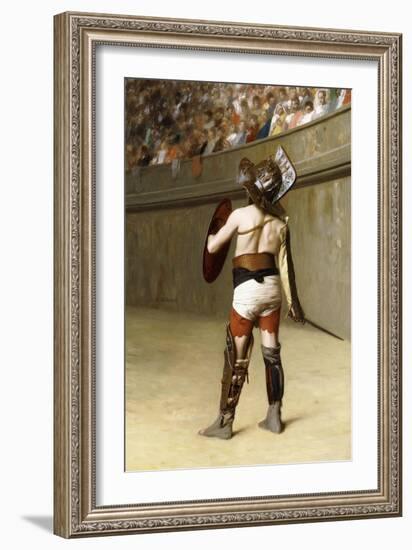 Mirmillon - a Gallic Gladiator-Jean Leon Gerome-Framed Giclee Print