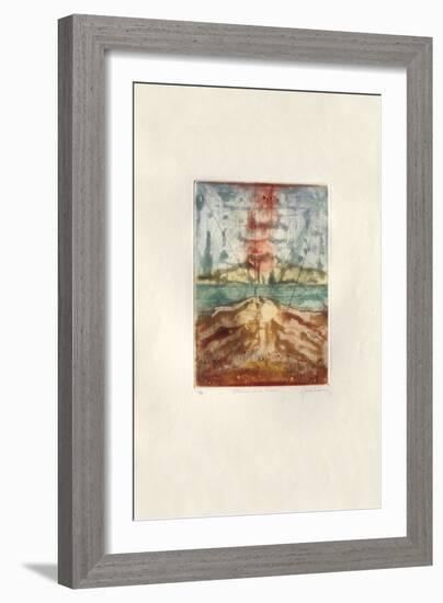 Miroir de la dune-René Carcan-Framed Collectable Print