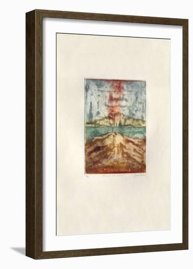 Miroir de la dune-René Carcan-Framed Collectable Print