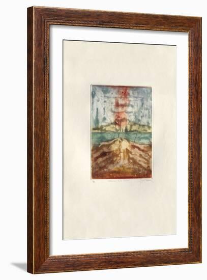 Miroir de la dune-René Carcan-Framed Collectable Print