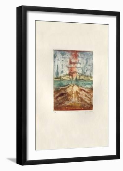 Miroir de la dune-René Carcan-Framed Collectable Print