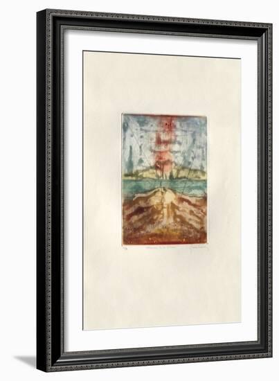 Miroir de la dune-René Carcan-Framed Collectable Print