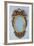 Mirror, Carved and Gilded Wood, Italy-null-Framed Giclee Print
