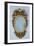 Mirror, Carved and Gilded Wood, Italy-null-Framed Giclee Print