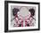 Mirror Geisha-Abstract Graffiti-Framed Giclee Print