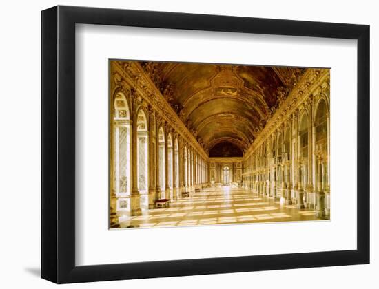 Mirror Hall Palace Versailles-null-Framed Art Print