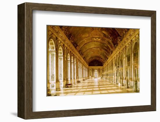 Mirror Hall Palace Versailles-null-Framed Art Print