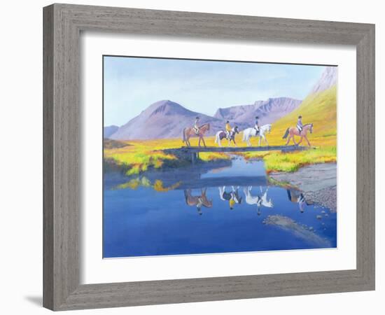 Mirror in the Cairngorms-William Ireland-Framed Giclee Print